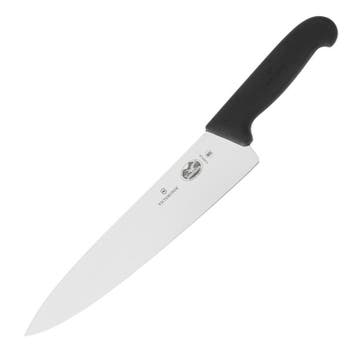 Koksmes | RVS | Zwart | Lengte 383mm Victorinox, Verzenden, Nieuw in verpakking