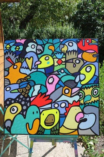 Kev Munday - Entangled Flock
