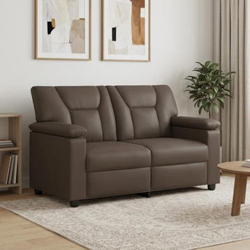 vidaXL bank / zetel Grijs 151 x 85 x 93 cm Kunstleer, Verzenden, Nieuw
