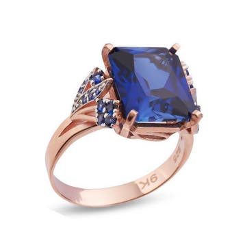 Sans prix de réserve - Bague - 9 carats Argent, Or rose -, Bijoux, Sacs & Beauté, Bagues