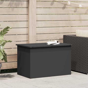 vidaXL Tuinkussens opbergdoos Gegalvaniseerd staal 80 x 50,5, Verzenden, Nieuw