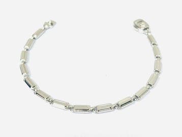 Chimento - Bracelet de tennis - 18 carats Or blanc - 0.01ct.