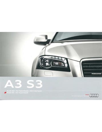2011 AUDI A3/S3 BROCHURE DUITS, Ophalen of Verzenden, Nieuw