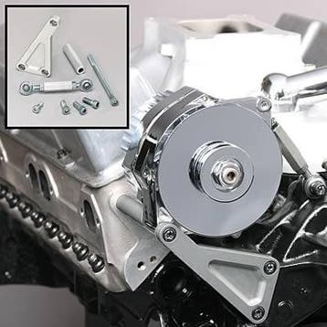 Billet Aluminum Alternator Brackets chevrolet small block, Ophalen of Verzenden