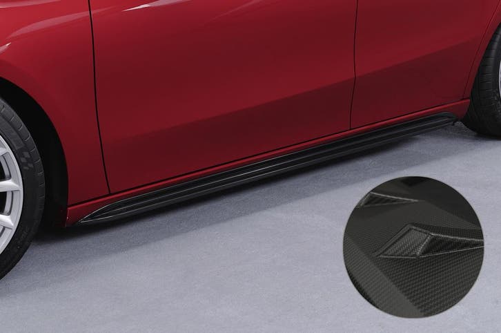 Zijskirts voor Mercedes Benz A-Klasse (W177) SS490-M, Auto-onderdelen, Carrosserie, Nieuw, Verzenden