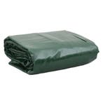 vidaXL Dekzeil 650 g/m² 4x6 m groen, Verzenden, Nieuw