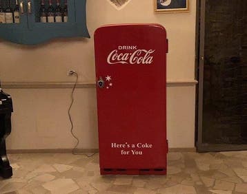 Industriële apparatuur - Italië - Frigo vintage Coca-Cola, Antiek en Kunst