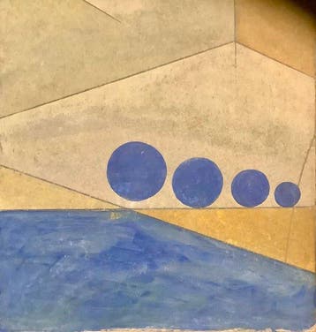 Charles Bert (American 1873-?) - Abstract composition III