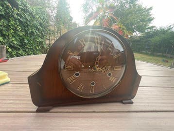 Klok - Antiek Hout - 1940-1950, Antiek en Kunst