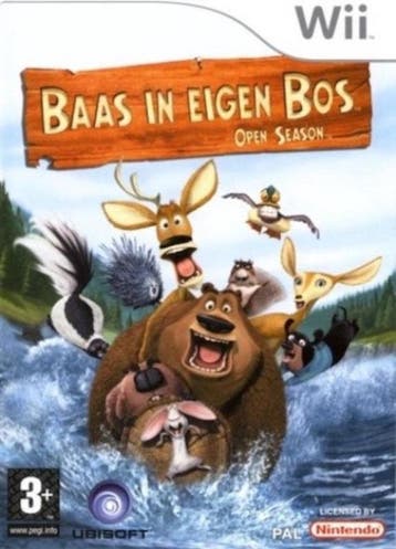 Baas in Eigen Bos Open Season (Wii Games), Ophalen of Verzenden, Zo goed als nieuw
