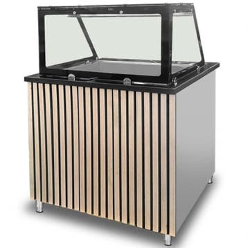 Bain-Marie | Elektrisch | 2x 1/1 GN | 30°C/85°C | 2.4kW, Verzenden, Nieuw in verpakking