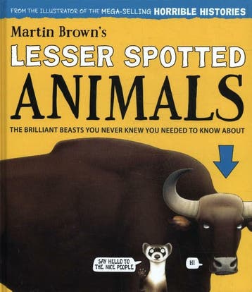 Lesser Spotted Animals 9781910200537 Martin Brown, Verzenden, Martin Brown