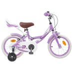 vidaXL Kinderfiets 16 Inch voor 4-6 jaar oud Paars, Verzenden