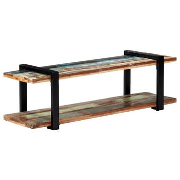 vidaXL Tv-meubel 130x40x40 cm massief gerecycled hout, Verzenden, Nieuw
