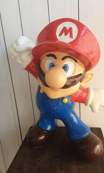 Super Mario - Reclamebord - kunststof