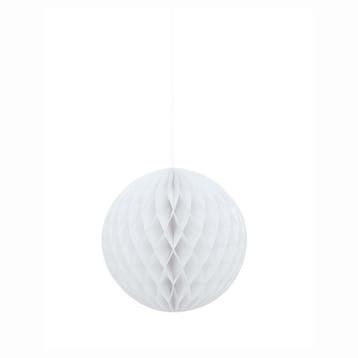 Honeycomb Bol Wit 20cm, Verzenden