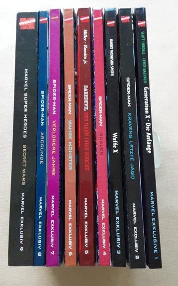 Marvel Exklusiv Bd 1/9 - German edition - 9 Comic, Boeken, Nieuw