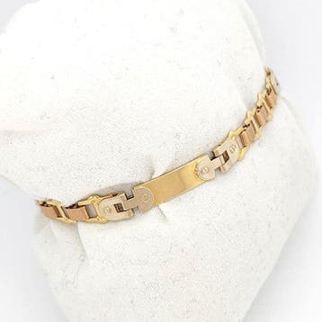 Armband - 18 karaat Geel goud, Witgoud, Roségoud, Nieuw