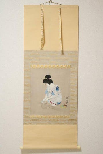 Na het bad (Yokugo) – Prachtige houtsnede door Ito Shinsui -