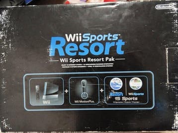 Nintendo - Wii - Wii Sports Resort Pak - Videogameconsole +, Nieuw