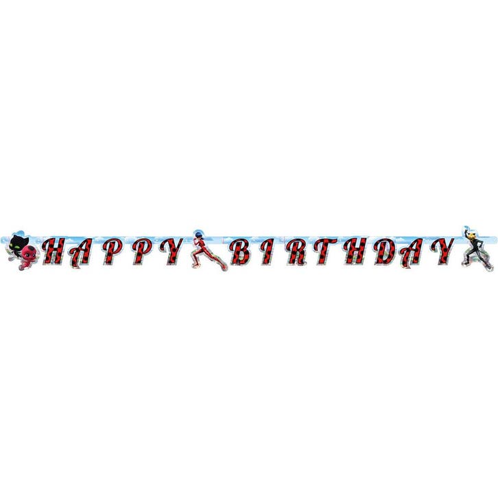 Miraculous Letterslinger 1,8m, Hobby & Loisirs créatifs, Articles de fête, Envoi