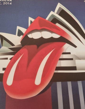 Anonymous - Rolling Stones gira 14 On Fire concierto Sydney