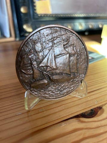 Frankrijk. Médaille en bronze Surcouf 1773-1827 (Zonder