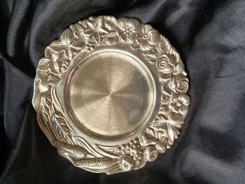 Plateau plat - Argent 925 - Salva argent 925, Antiquités & Art