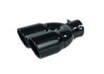 Rond 3 inch dubbel rvs sierstuk black, Ophalen of Verzenden, Nieuw