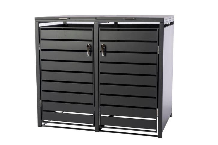 Containerberging staal dubbel, Jardin & Terrasse, Stockage & Armoires de jardin, Envoi