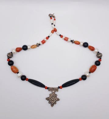 Decoratief ornament - Marokko - Amazigh Akka Boghdad
