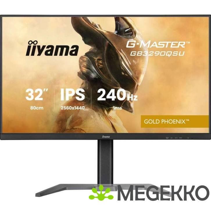 Iiyama G-Master GB3290QSU-B1 32 Quad HD IPS 240Hz Gaming, Computers en Software, Overige Computers en Software, Nieuw, Verzenden