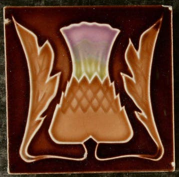 Jugendstil Carreau (4) - Diverse fabrieken - Art nouveau -, Antiek en Kunst