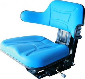 Tractorstoel Mechanisch Blauw (Werktuigen), Ophalen of Verzenden