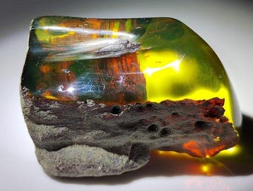Mexicaanse barnsteen uit Chiapas!! AAA museumkwaliteit- 138