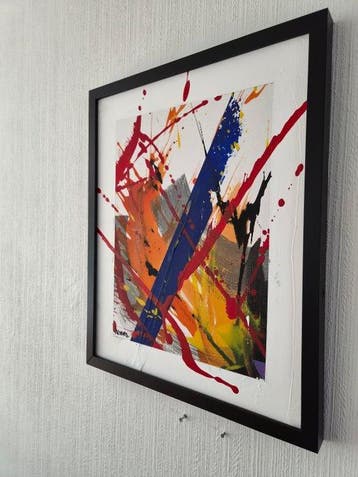 Liesens - Summer of 69 (Handpainted on white canvas met, Antiek en Kunst