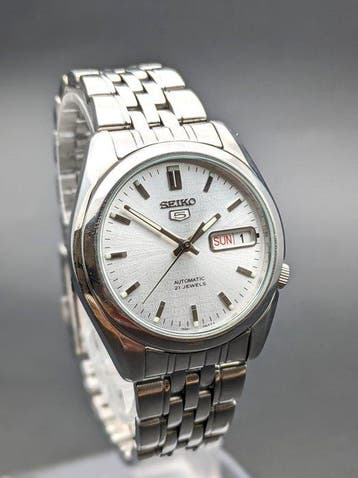 Seiko - 5 Shield Dial - Original Bracelet - JDM - Zonder