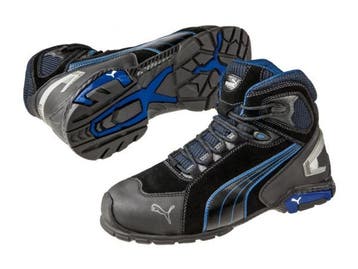 Veiling - Puma veiligheidsschoen maat 39 S3 Rio blauw/zwart, Nieuw