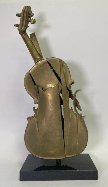 Fernandez Arman (1928-2005) - Le Tombeau de Paganini, Antiek en Kunst, Kunst | Schilderijen | Modern
