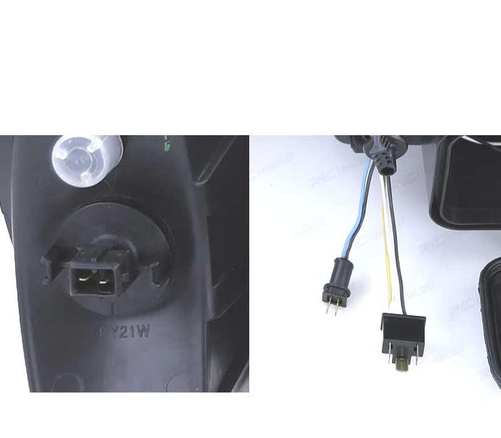 PHARES POUR PEUGEOT 106 96-05 ANGEL EYES FOND NOIR H7, Autos : Pièces & Accessoires, Éclairage, Envoi