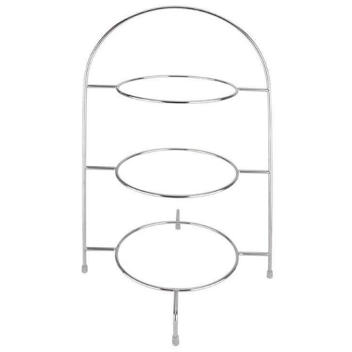 Etagère | Chroom | 3x Ø270mm | 295x290x490(h)mm Olympia, Zakelijke goederen, Horeca | Keukenapparatuur, Nieuw in verpakking, Verzenden