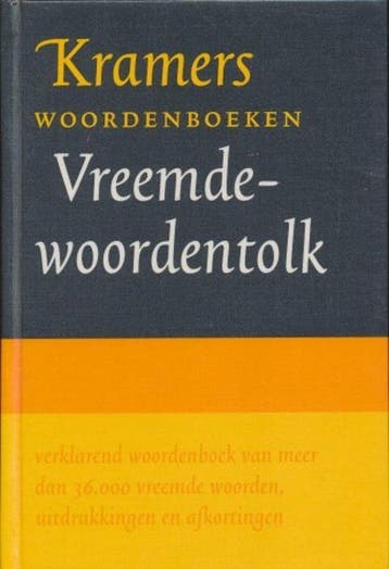Kramers vreemde-woordentolk / Kramers woordenboeken, Boeken, Verzenden, Gelezen, Nederlands
