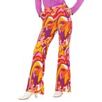 Disco 70S Broek Gekleurd Dames, Verzenden, Nieuw