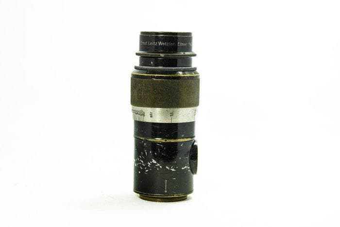 Leica Ongenummerde Elmar 1:4,5 F=135 mm niet gekoppeld, Verzamelen, Foto-apparatuur en Filmapparatuur