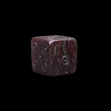 Oud-Romeins, Keizerrijk Been dobbelsteen - Ancient Roman