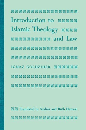 Introduction to Islamic Theology and Law - Ignaz Goldziher -, Verzenden