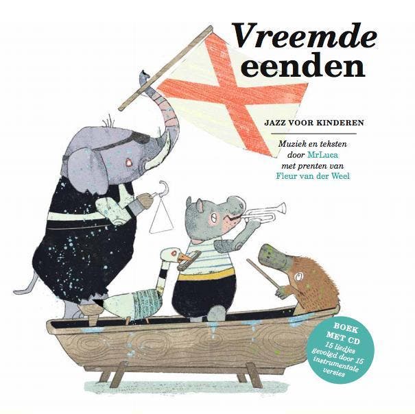 Vreemde eenden 9789082133417 Mr Luca, Boeken, Kinderboeken | Baby's en Peuters, Gelezen, Verzenden
