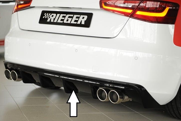 S3 look Diffuser voor Audi A3 8V, Auto diversen, Tuning en Styling, Ophalen of Verzenden