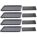 Set anti-slip bodems en schuimplaatjes ZWART, Diversen, Verpleegmiddelen, Ophalen of Verzenden, Nieuw