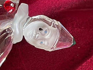 Swarovski - Adi Stocker - Beeldje, Pierrot - 20 cm - Kristal
